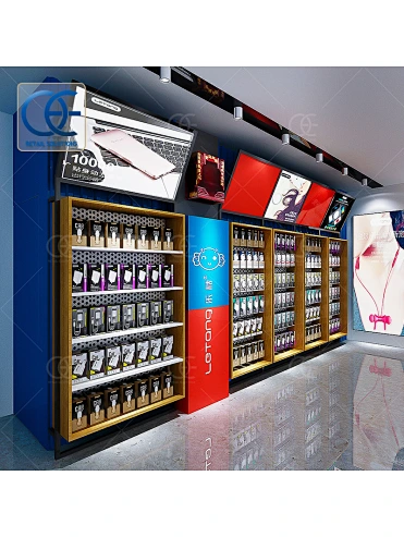Cell Phone Accessories Display Stand for Phone Kiosk